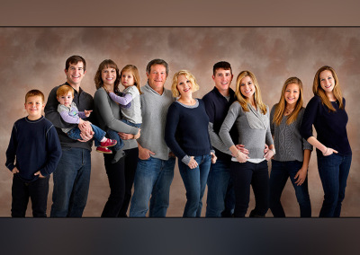 Seamless Family Group Picture