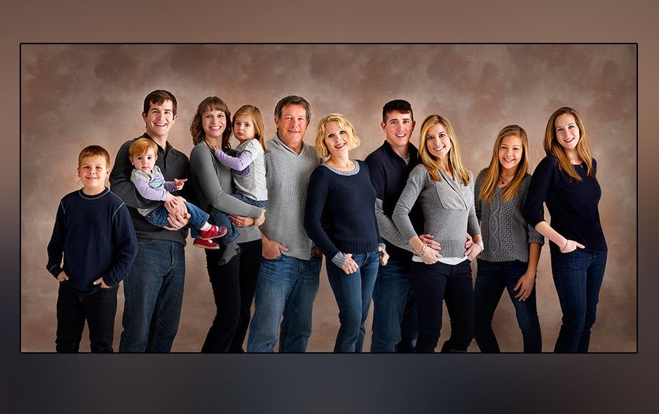 Seamless Family Group Picture
