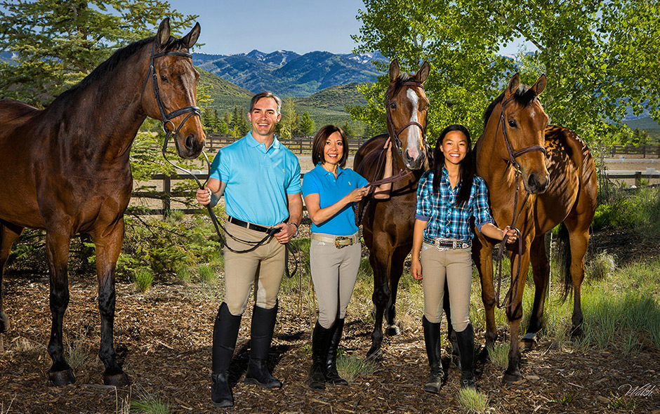 Family Portrait at Promontory Ranch, Utah
