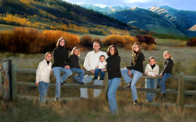 Fall Family Portraits in Park City, Utah