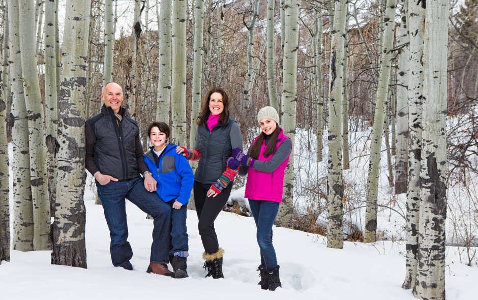 Family Portrait - Winter, Park City, Utah