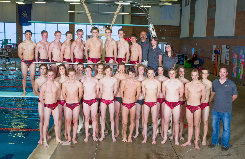2015 PCHS Mens Swim Team