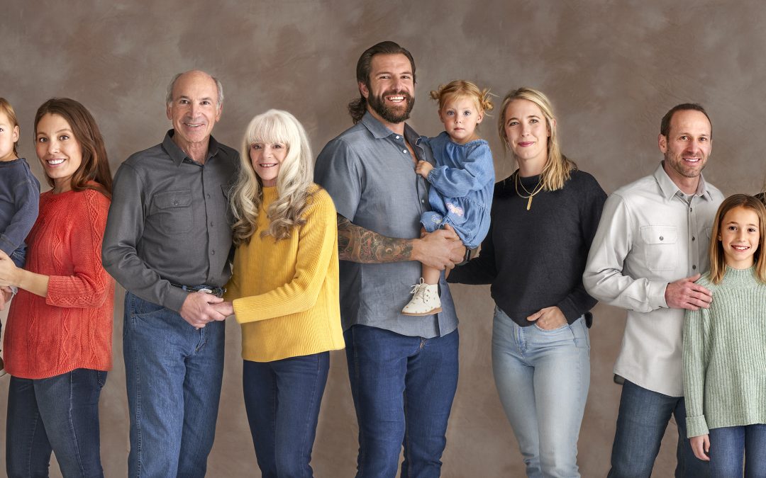 Fusion Family Portrait in Park City, Utah